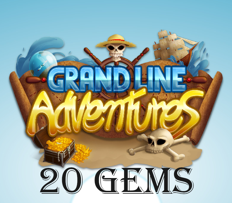 (4.62$) Grand Line Adventures - 20 Gems Gift Card