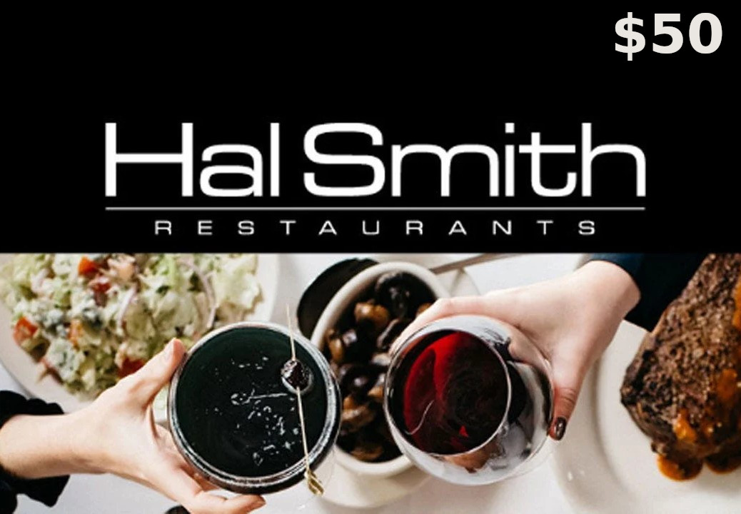 (33.9$) Hal Smith Restaurants $50 Gift Card US