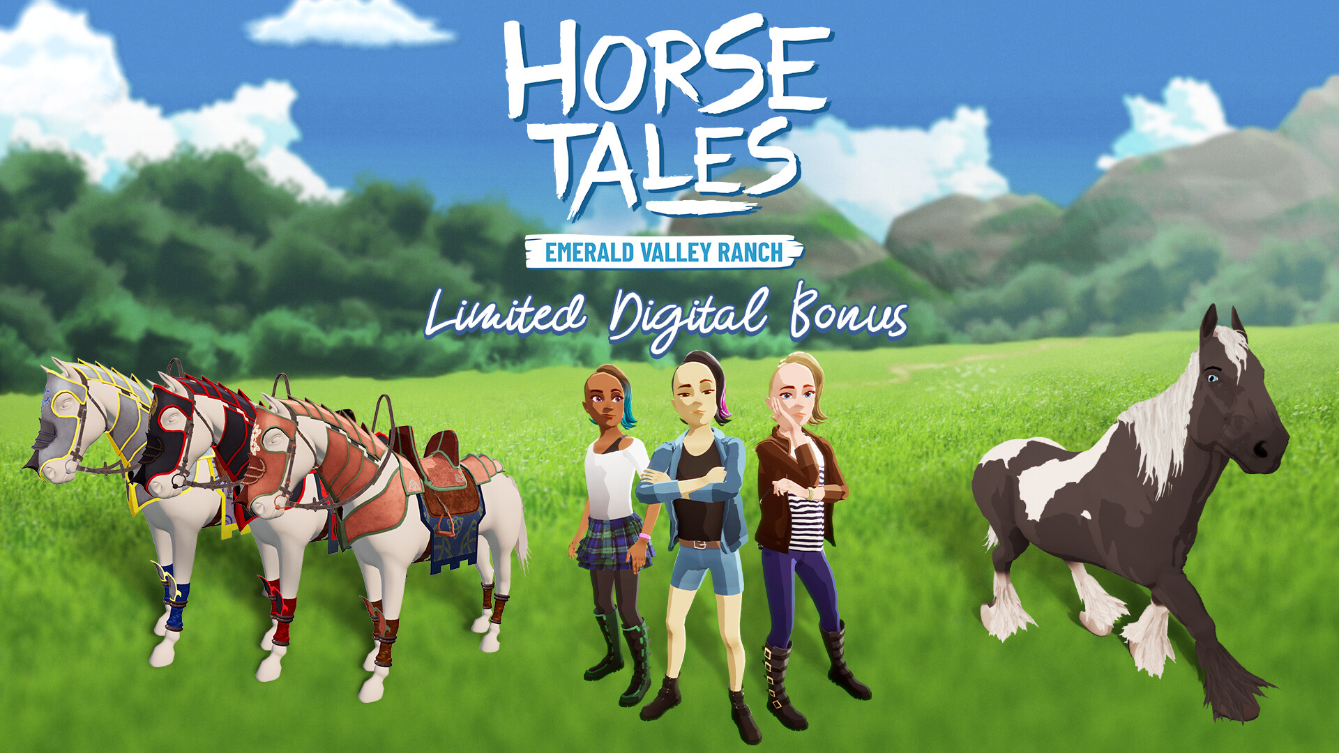 (3.38$) Horse Tales: Emerald Valley Ranch - Limited Digital Bonus DLC EU PS4 CD Key