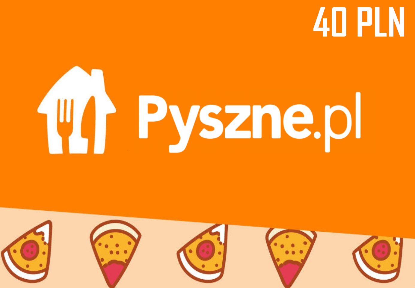 (11.82$) Pyszne.pl 40 PLN Gift Card PL
