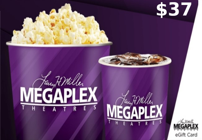 (26.55$) Megaplex Theatres $37 Gift Card US