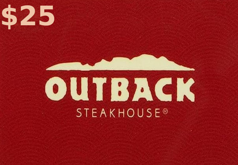 (19.21$) Outback Steakhouse $25 Gift Card US