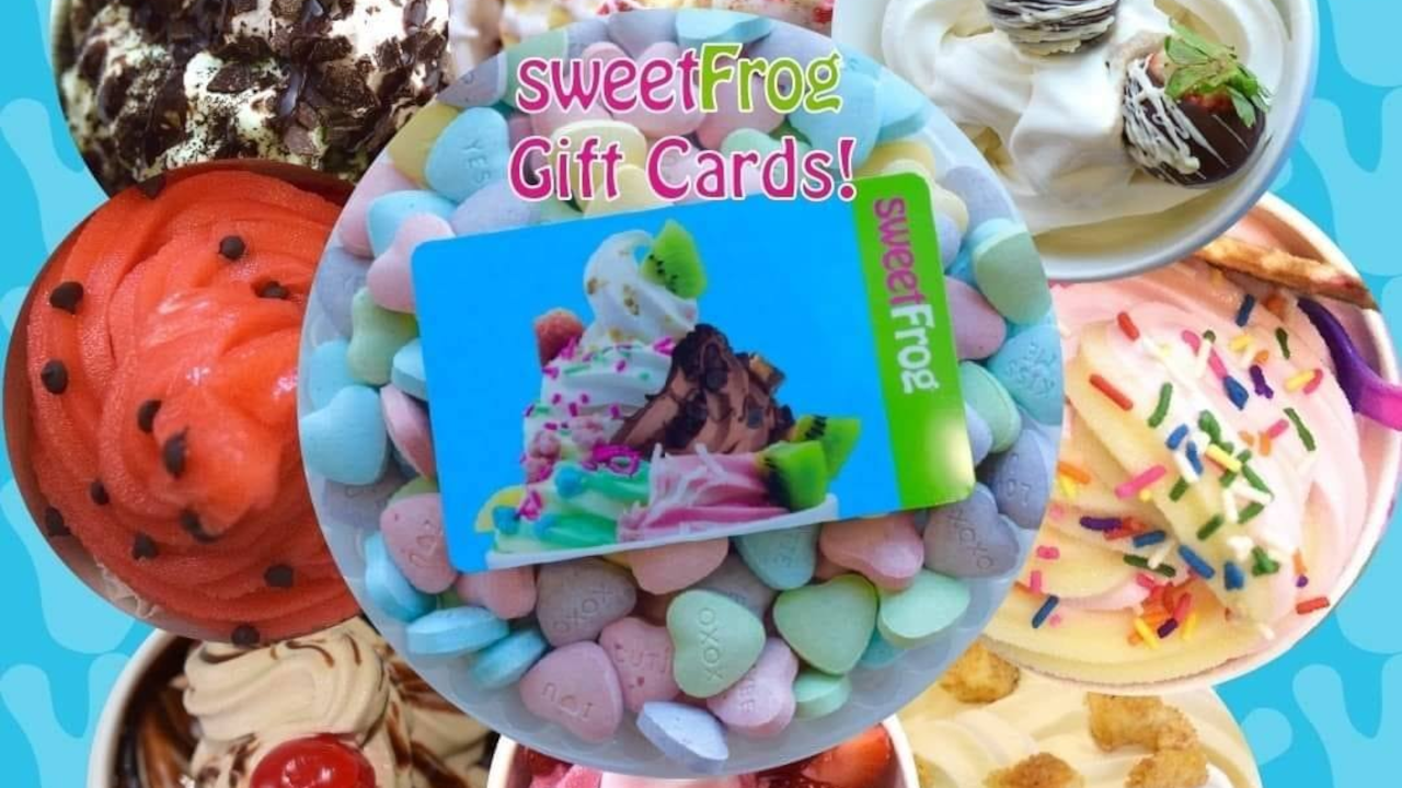 (5.99$) SweetFrog Frozen Yogurt $5 Gift Card US