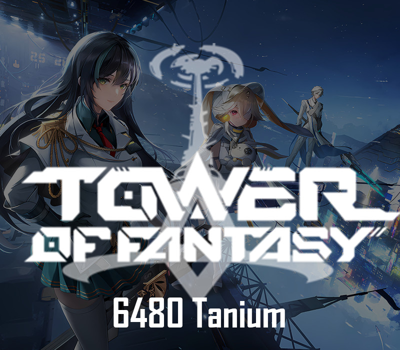 (111.22$) Tower Of Fantasy - 6480 Tanium Reidos Voucher