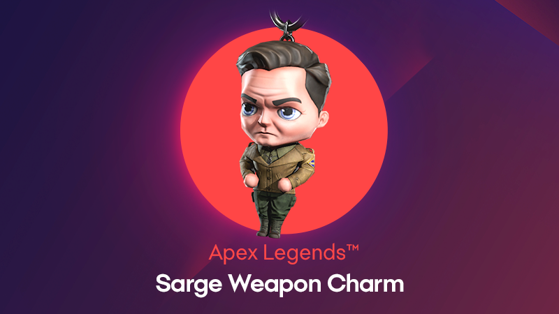 (1.68$) Apex Legends - Sarge Weapon Charm DLC XBOX One / Xbox Series X|S CD Key