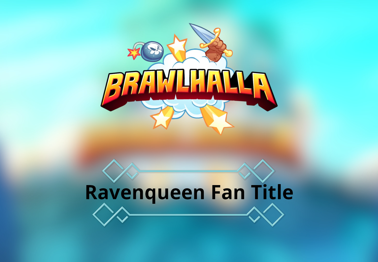 (0.75$) Brawlhalla - Ravenqueen Fan Title DLC CD Key