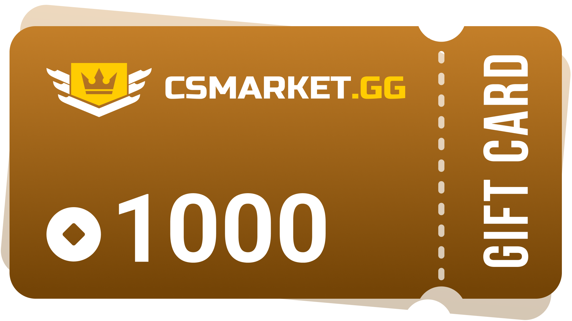 (669.33$) CSMARKET.GG 1000 Gems Gift Card