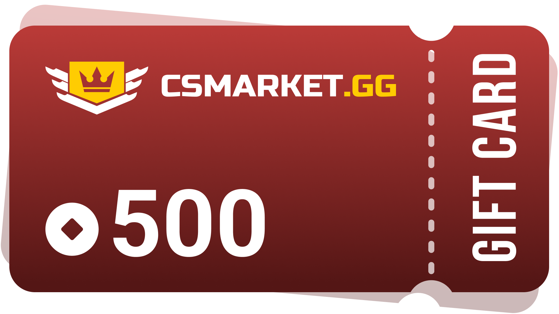 (339.96$) CSMARKET.GG 500 Gems Gift Card
