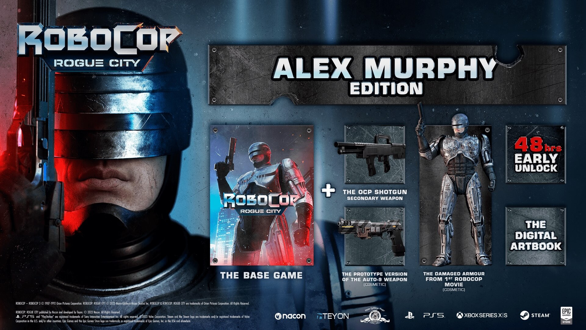 (26.81$) Robocop: Rogue City Alex Murphy Edition Steam CD Key