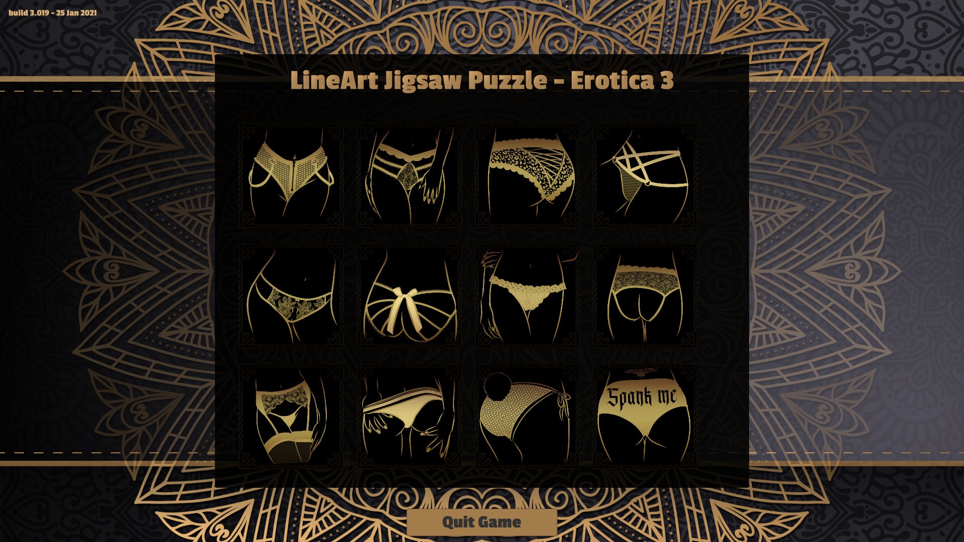 (0.25$) LineArt Jigsaw Puzzle - Erotica 3 + ArtBook DLC Steam CD Key