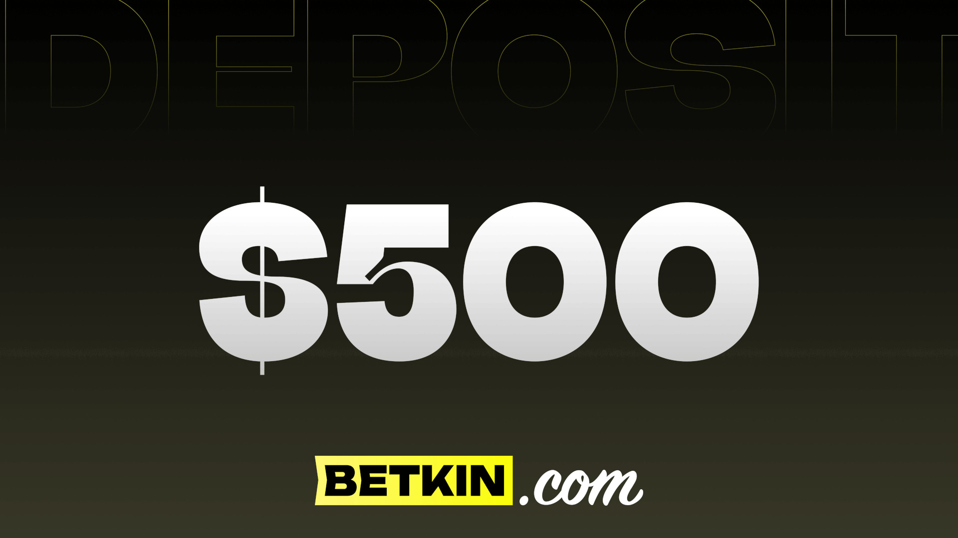 (555.96$) Betkin $500 Coupon