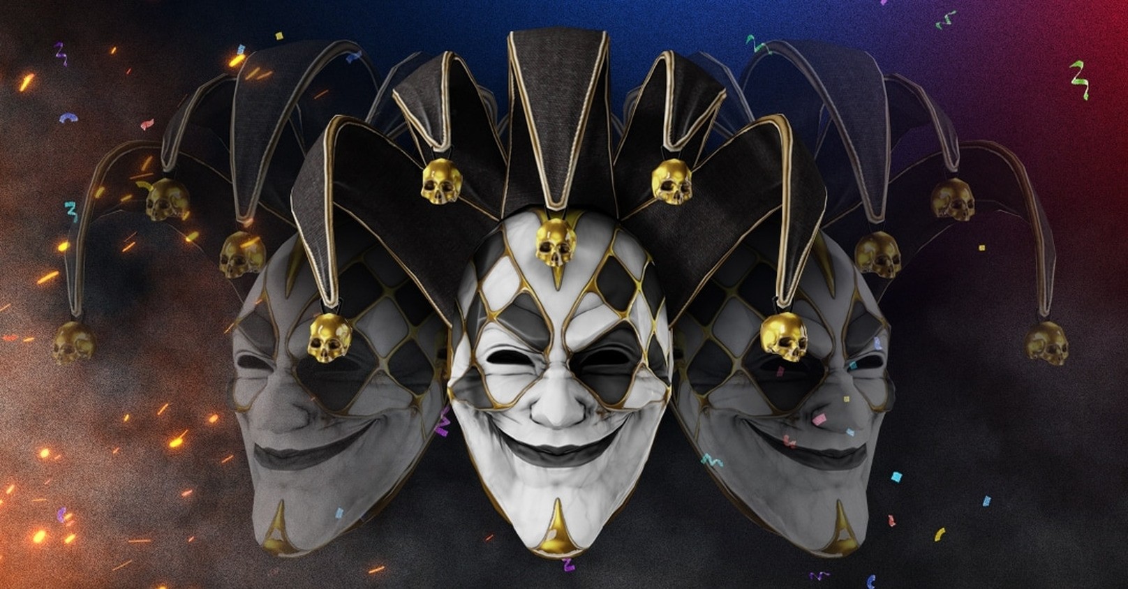 (1.44$) PAYDAY 2 - 10th Anniversary Jester Mask DLC Steam CD Key