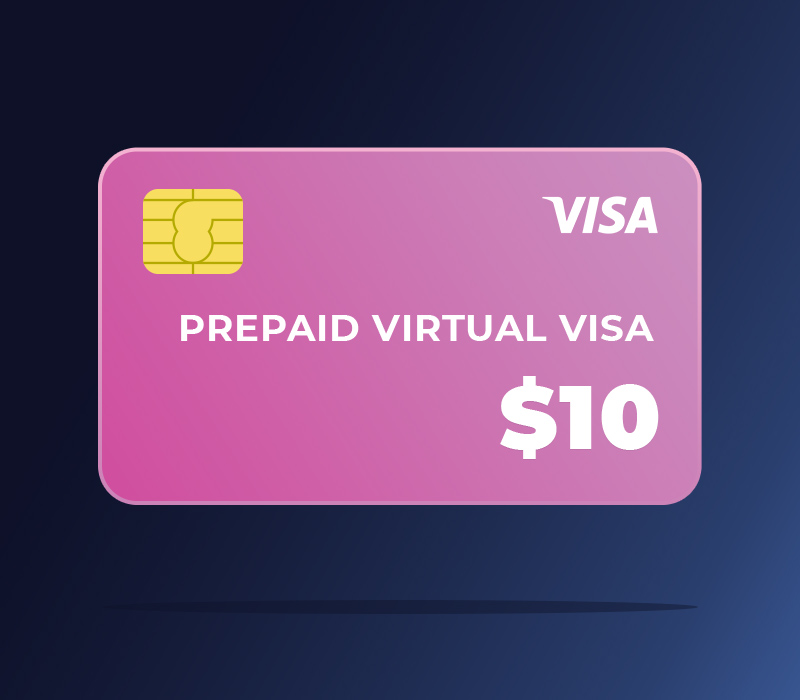 (12.92$) Prepaid Virtual VISA $10