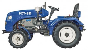 mini traktor Garden Scout GS-T24 značilnosti, fotografija