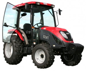 mini tractor TYM Тractors T433 karakteristieken, foto